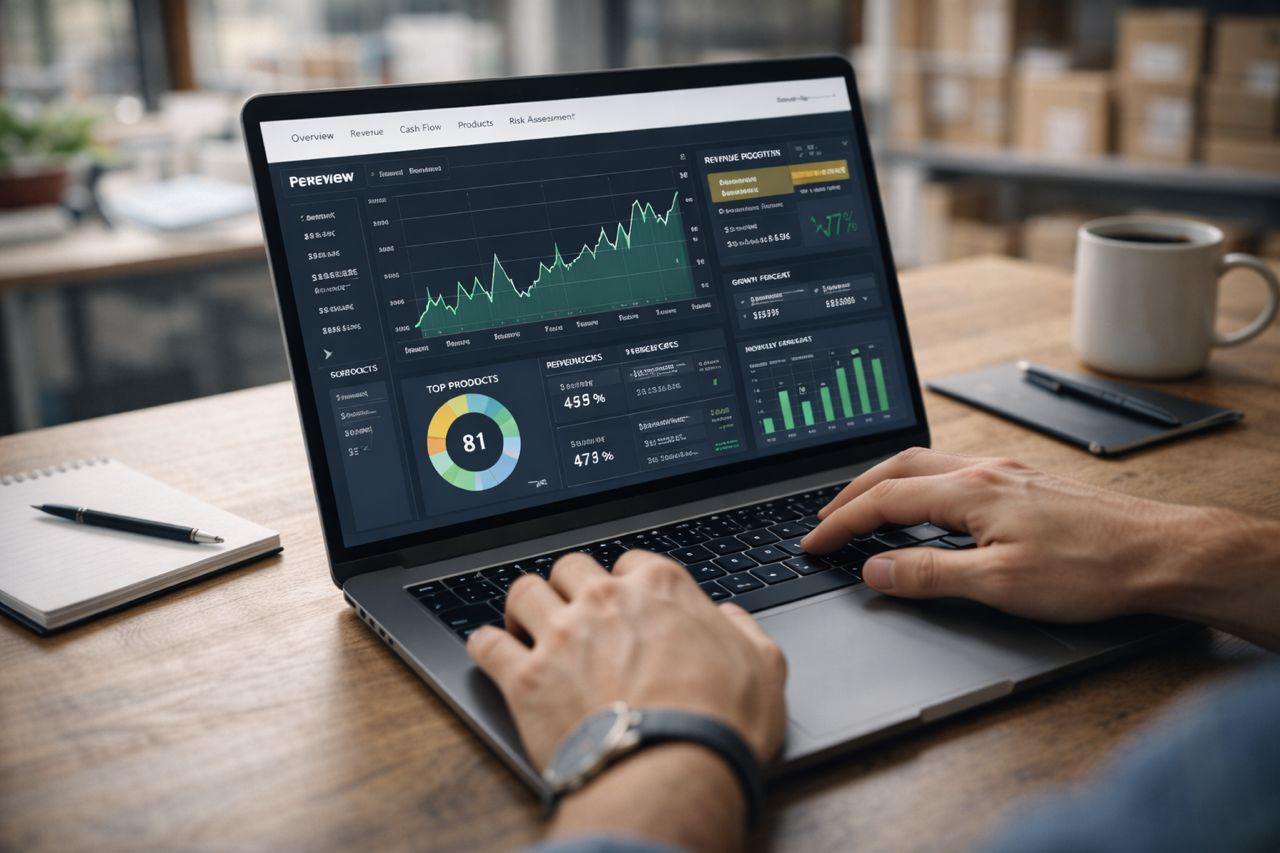 Scaelix analytics dashboard showing real-time metrics
